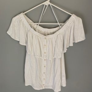 Soft and Sexy off the shoulder shirt